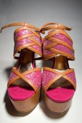 Toe Prints in Strappy Heels Toe Prints in Strappy Heels