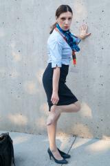 Sweaty Stained Hosiery Stewardess Well Worn Sweaty Stained Hosiery Stewardess Well Worn